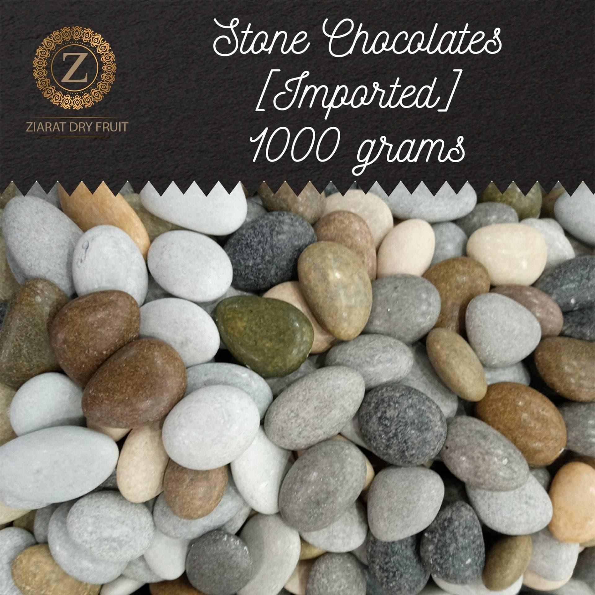 Tasty Stone Chocolates Imported - Pack of 1KG