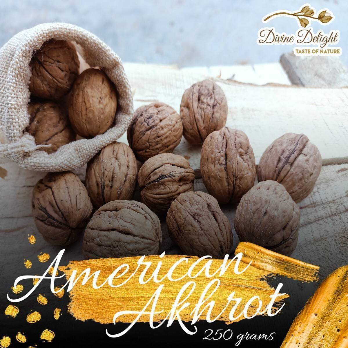 Fresh American Akhrot - Pack of 250 Grams