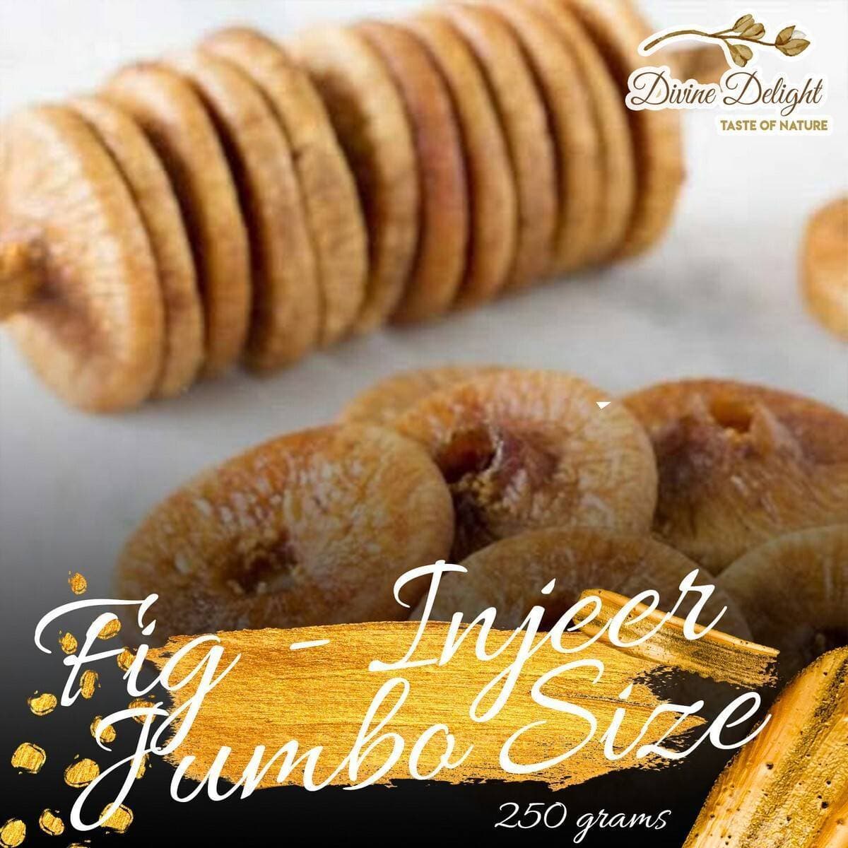 Fresh Jumbo Size Fig - Pack of  250 Grams Injeer