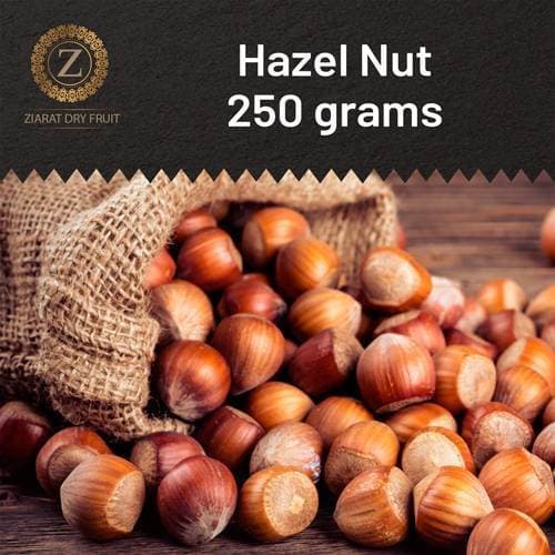 Fresh Hazel Nut Dry Fruit - Pack  of 250 Grams