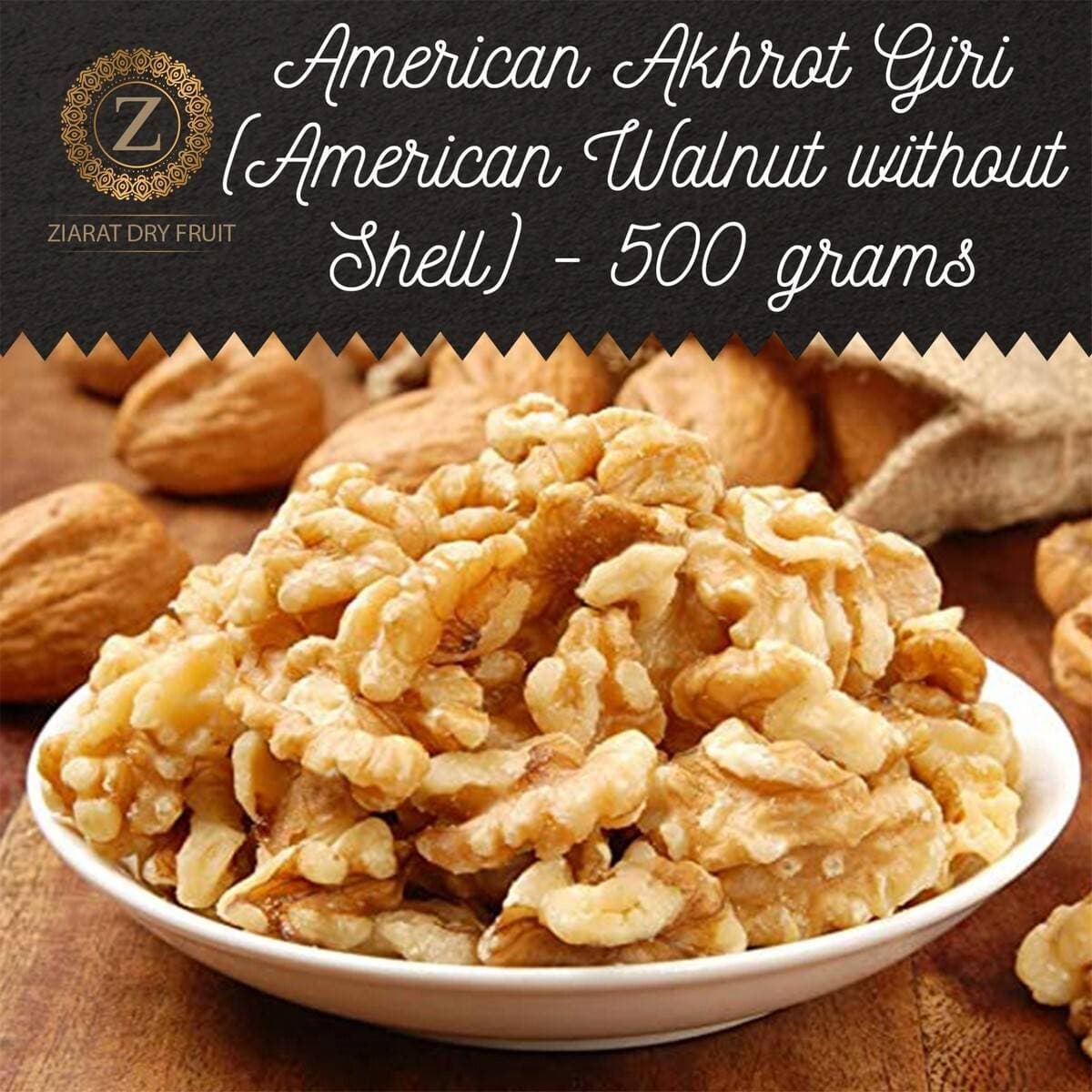 Fresh American Walnut Without Shell - Pack of 500 Grams Akhrot