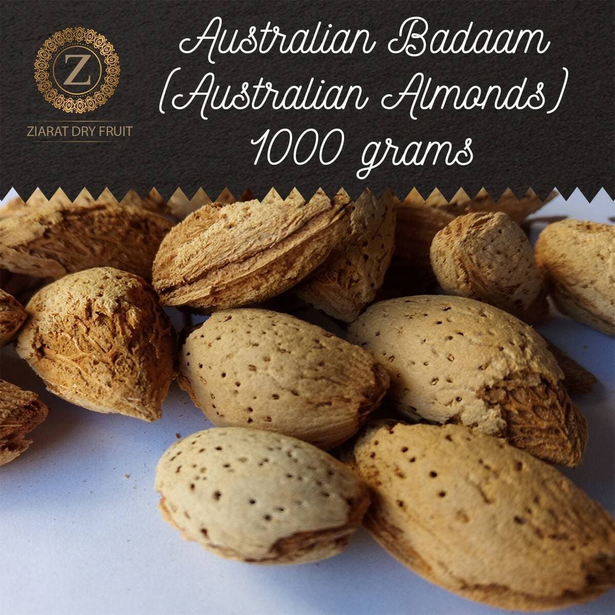 Fresh Australian Almonds - Pack of 1KG Badam