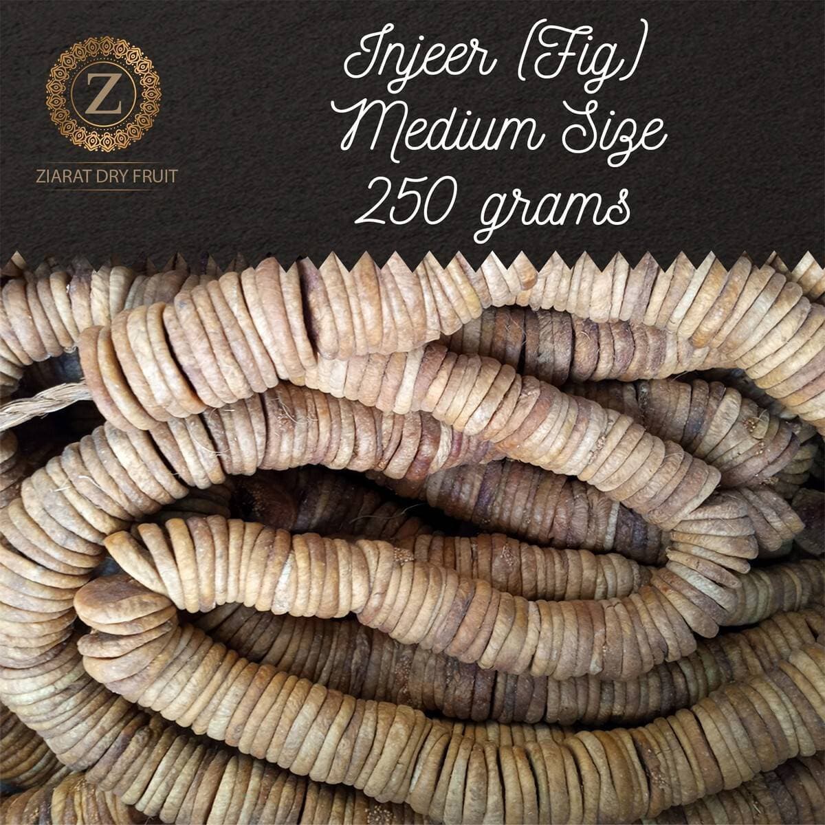 Fresh Medium Size Figs - Pack o f 250 Grams Injeer