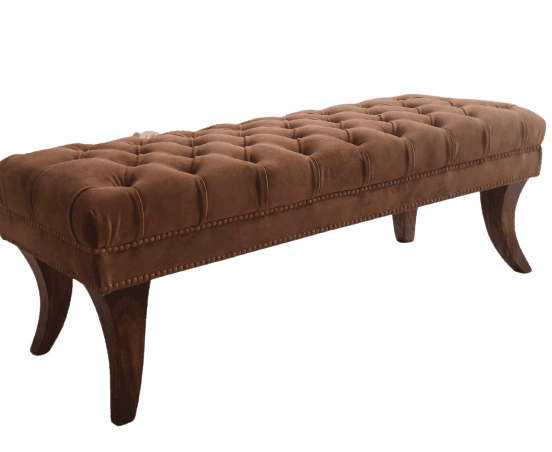 Cobrahead Legged Rosewood Settee - 1 Piece