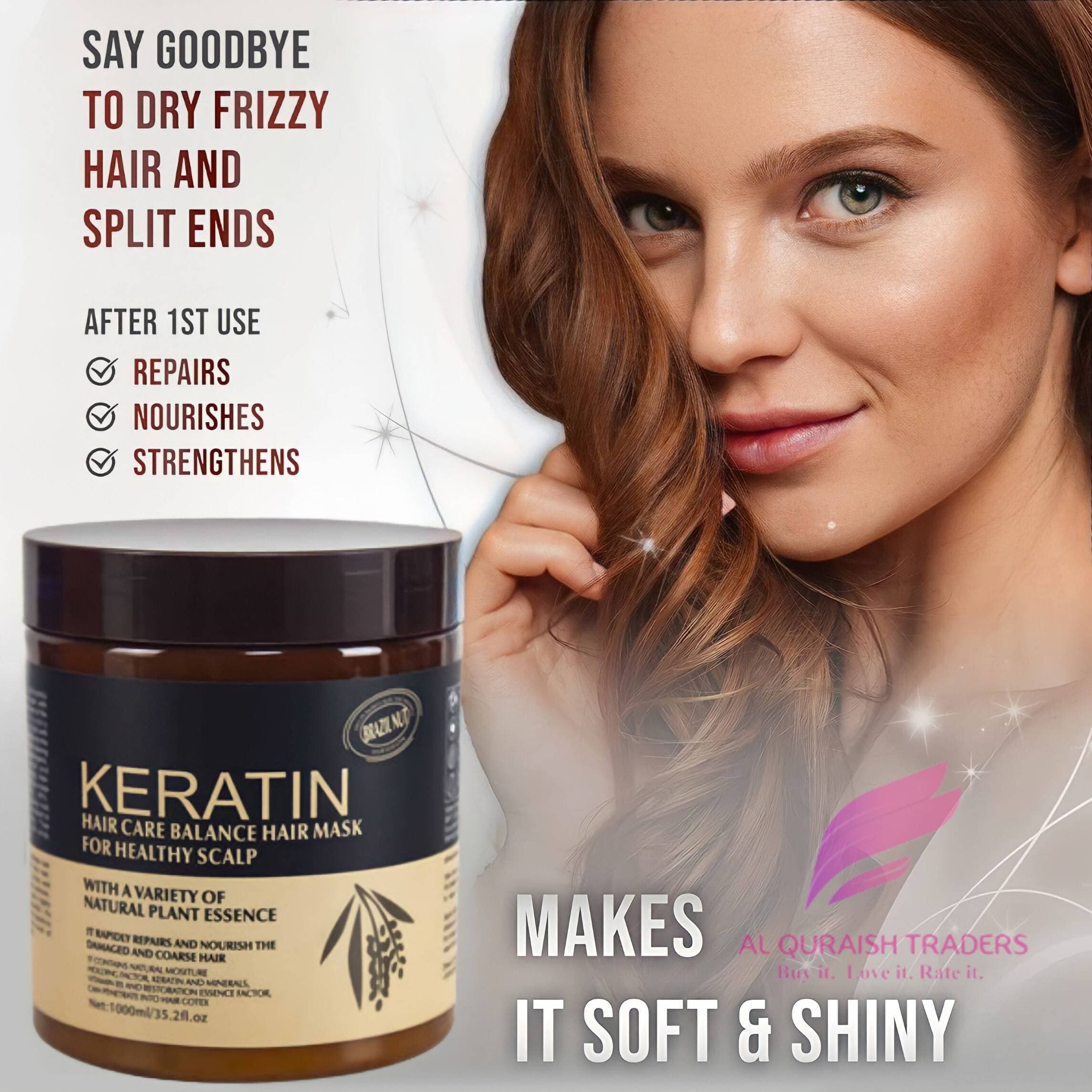Keratin Hair Mask Brazil Nut Keratin Hair Mask 1000 ML