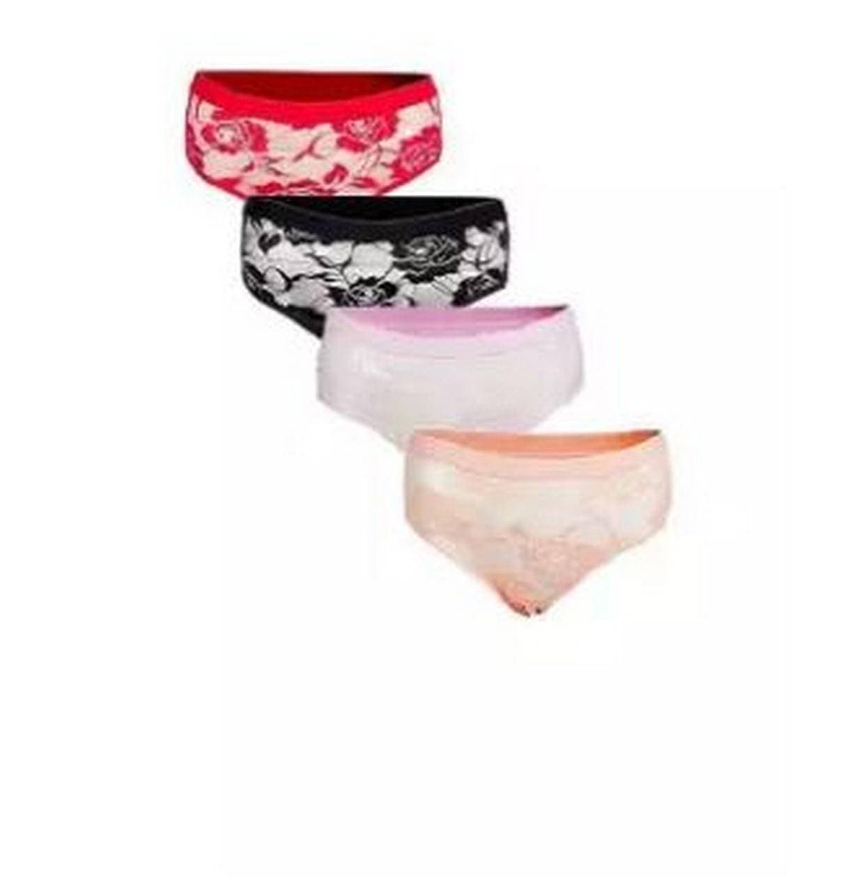 Pack Of 10-Fancy Half Net Panties For Women