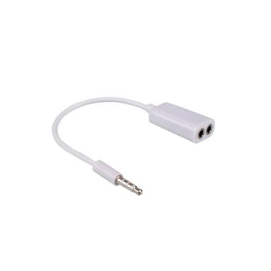 Earphone Splitter 3.5Mm Audio Converter 1 Male To 2 Female