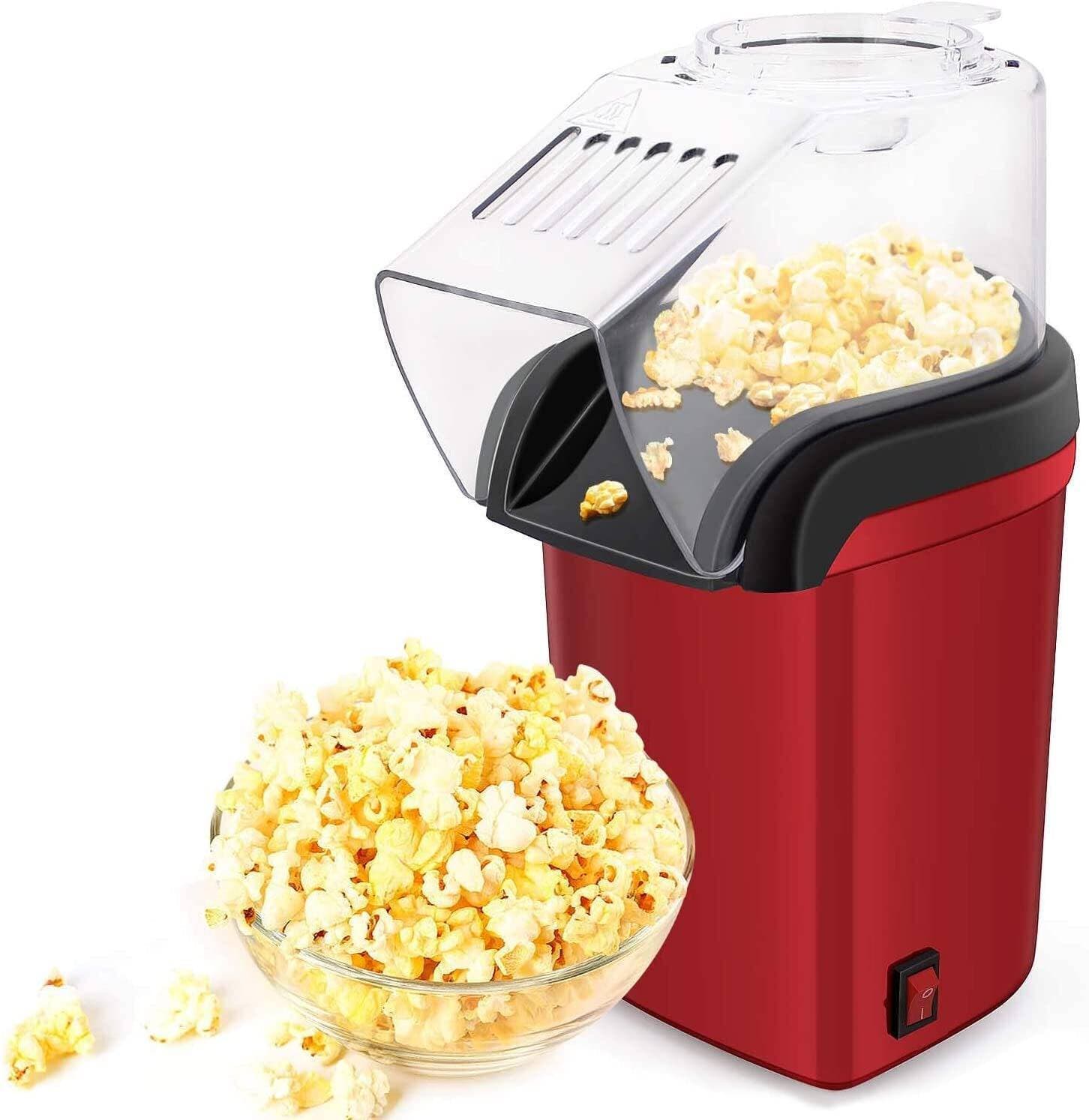 Oil Free Popcorn Maker - Red