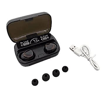 M10 Wireless Bluetooth Black Earbuds With Touch Control - 1 Pack