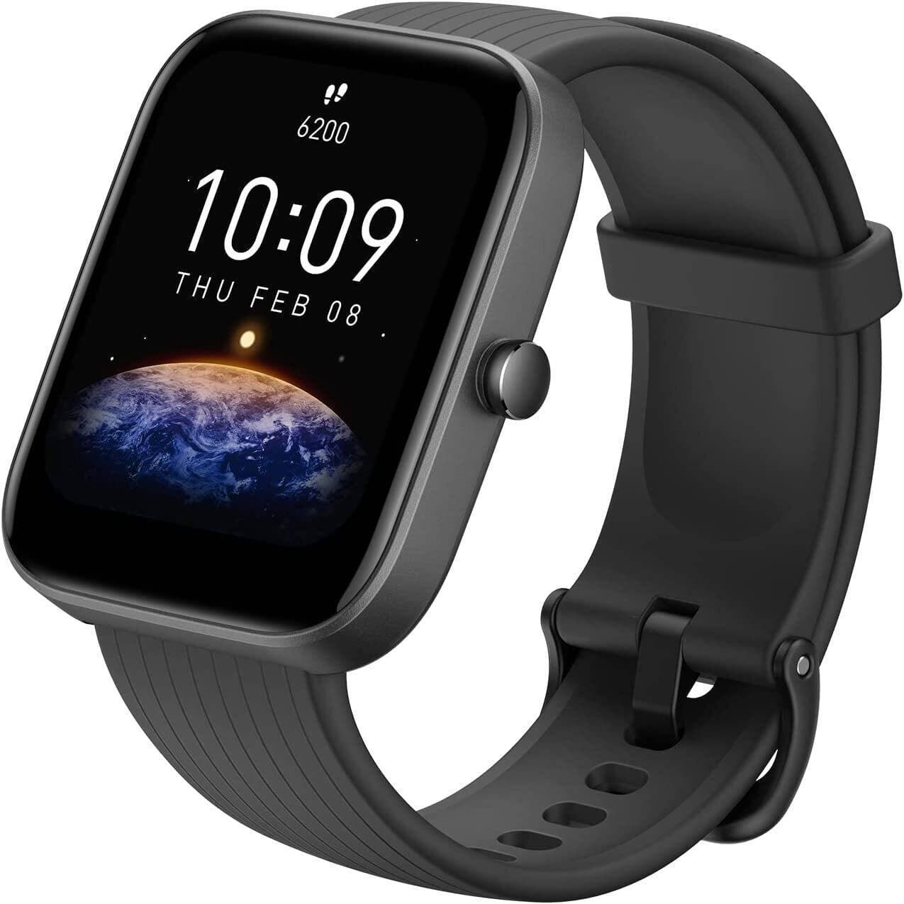 Amazfit Bip 3 Smartwatch with Health Monitoring
