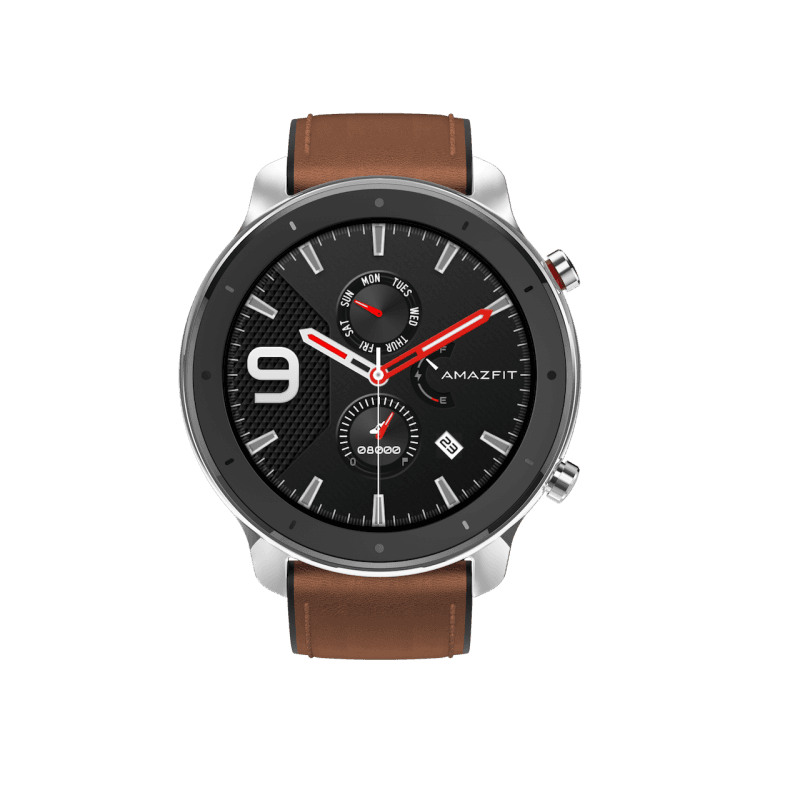 Amazfit GTR Smart Watch 47mm Waterproof - Brown