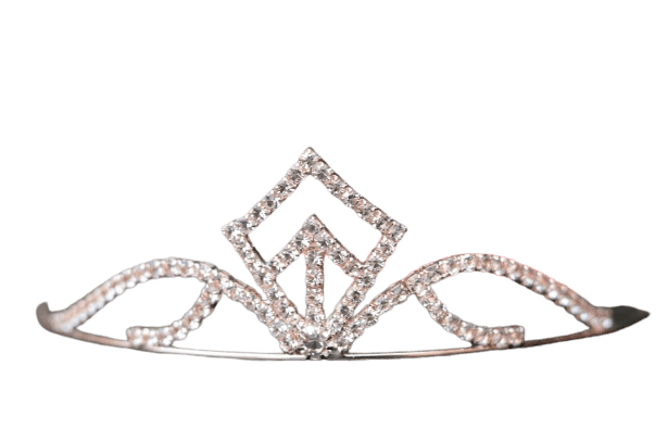 1 Piece Luxury Crystal Bridal Crown Golden Crown For Girls And Babies Golden