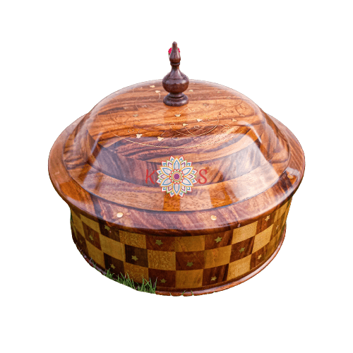 Hotpot With Steel Bowl And Brass Work