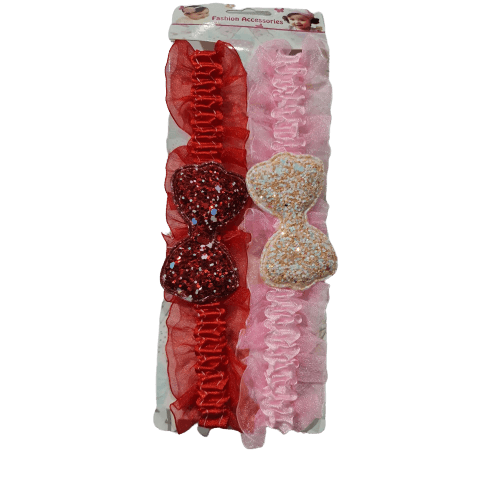 Large High Quality Elastic Hair Band Head Band For Baby Girls - 2 Piece