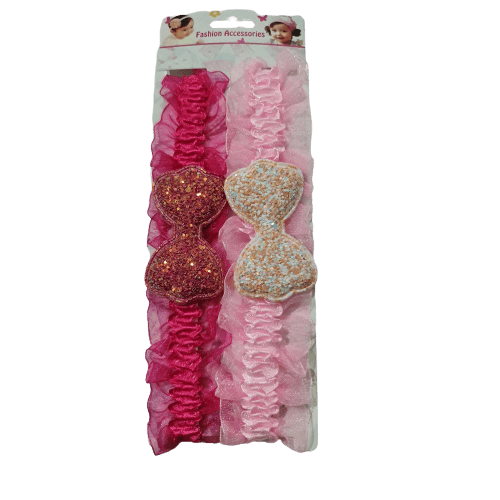 2 Piece large high Quality Elastic Hair Band Head Band For Baby Girls