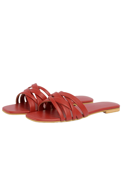 Comfortable Trendy Slipper For Women - Mehroon - 1 Pair