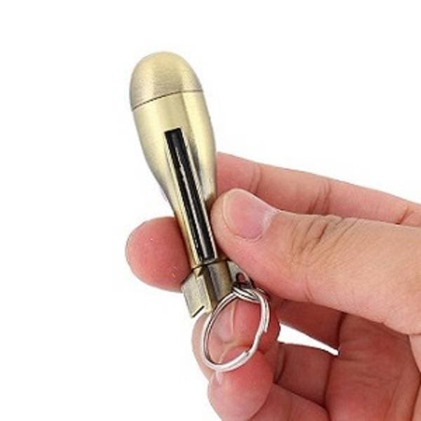 Retro Kerosene Bullet Unique Creative Design Lighter