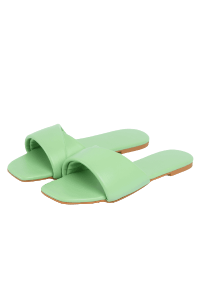 Comfortable Trendy Slipper For Women - Green - 1 Pair