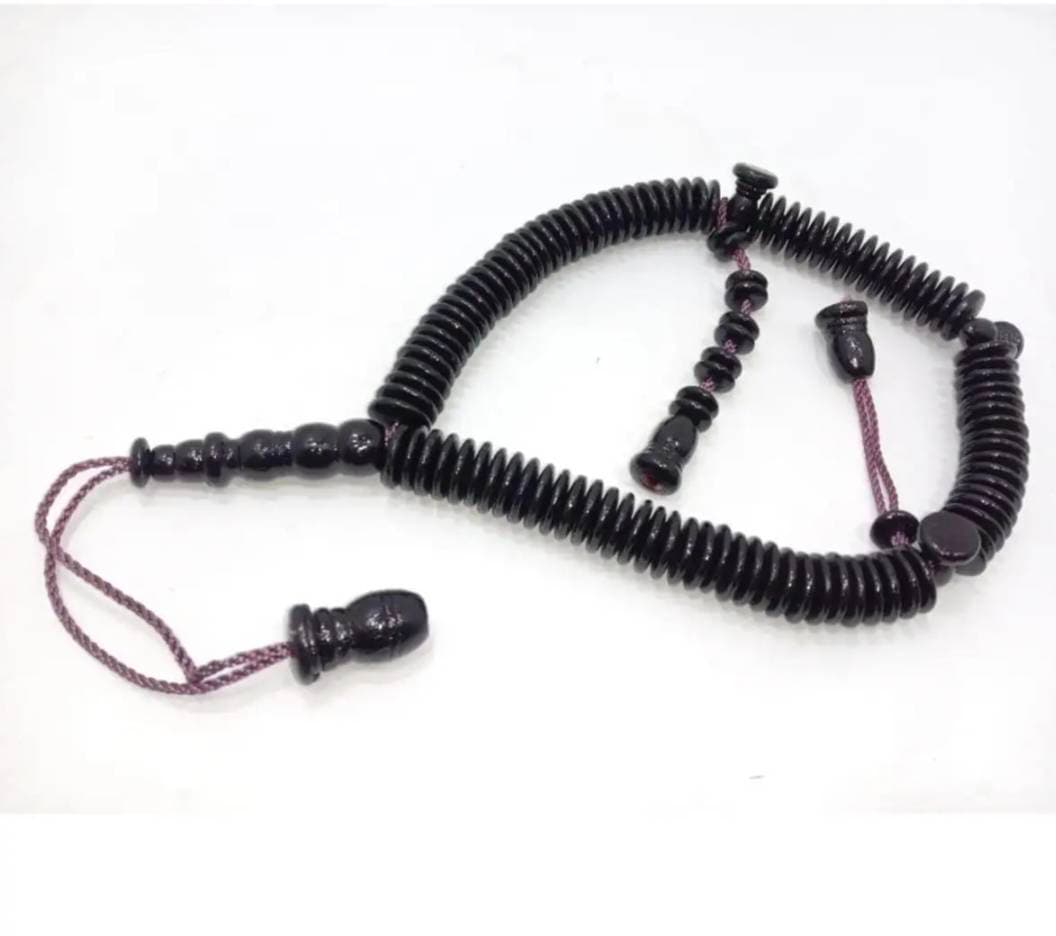 Wooden Prayer 100 Beads Tasbeeh - 1 Piece