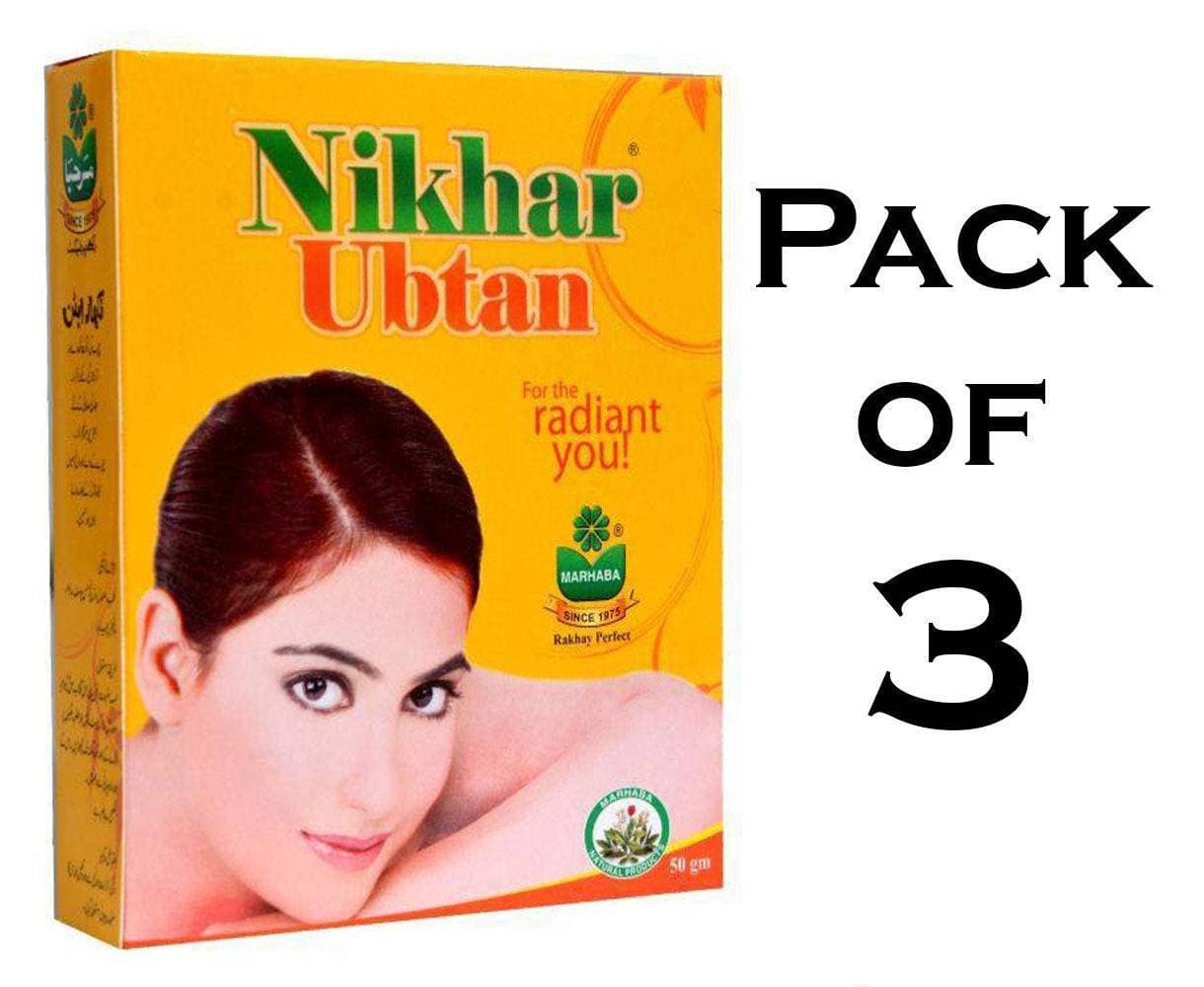 Nikhar Ubtan By Marhaba 50 Grams - Pack Of 3