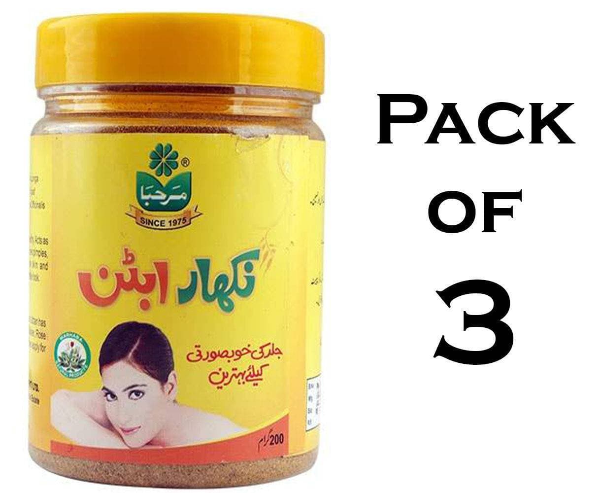 Nikhar Ubtan By Marhaba 200gm - Pack Of 3