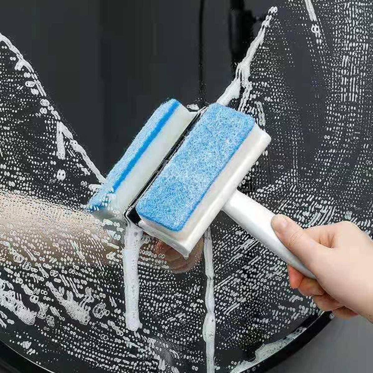 Double Sided Glass Window Cleaner Wiper Cleaning Tool For Home