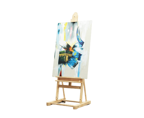 Modern Art Digital Canvas Painting Colorful for Home Decor 12x18 inch