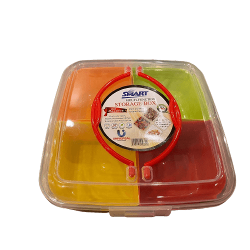 Multicolor Kitchen Spice Jars Storage Box