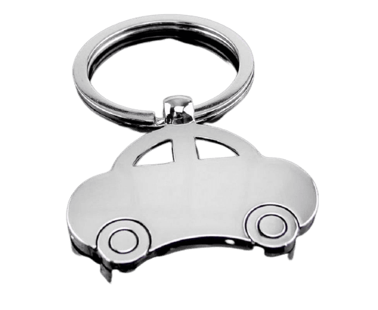 Metal Cute Car Shape Key Chain