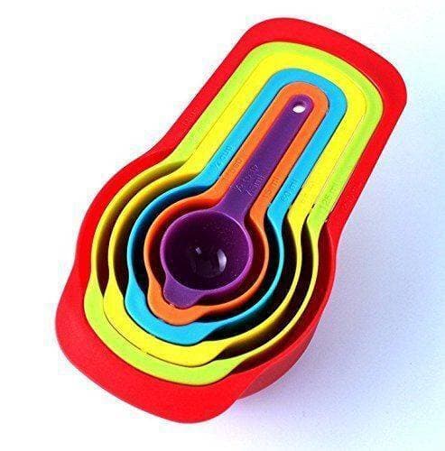 6Pcs Nested Measuring Cup Spoons Set