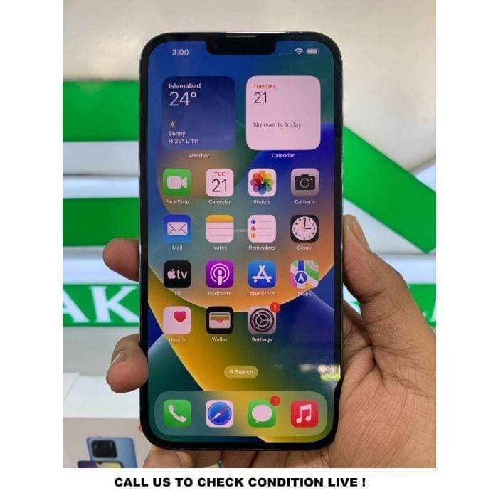 Apple iPhone 13 Pro Max 128GB - Used Phone With Box - PTA Approved