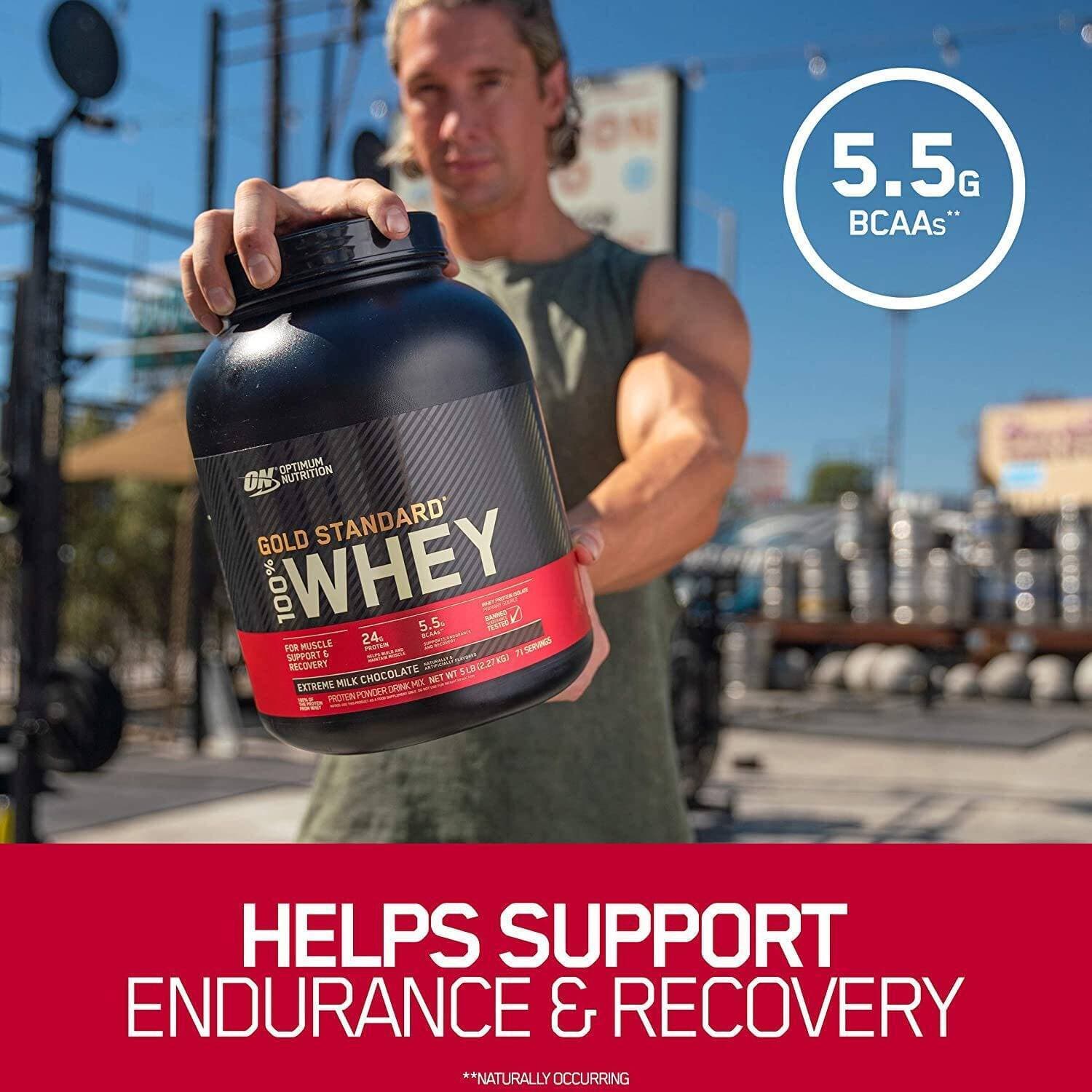 Optimum Nutrition Whey Gold Standard Supplement - 5LBS