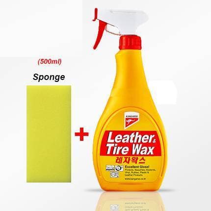 Kangaroo Leather & Tire Wax Rubber And Inside Door Clean - 500ML
