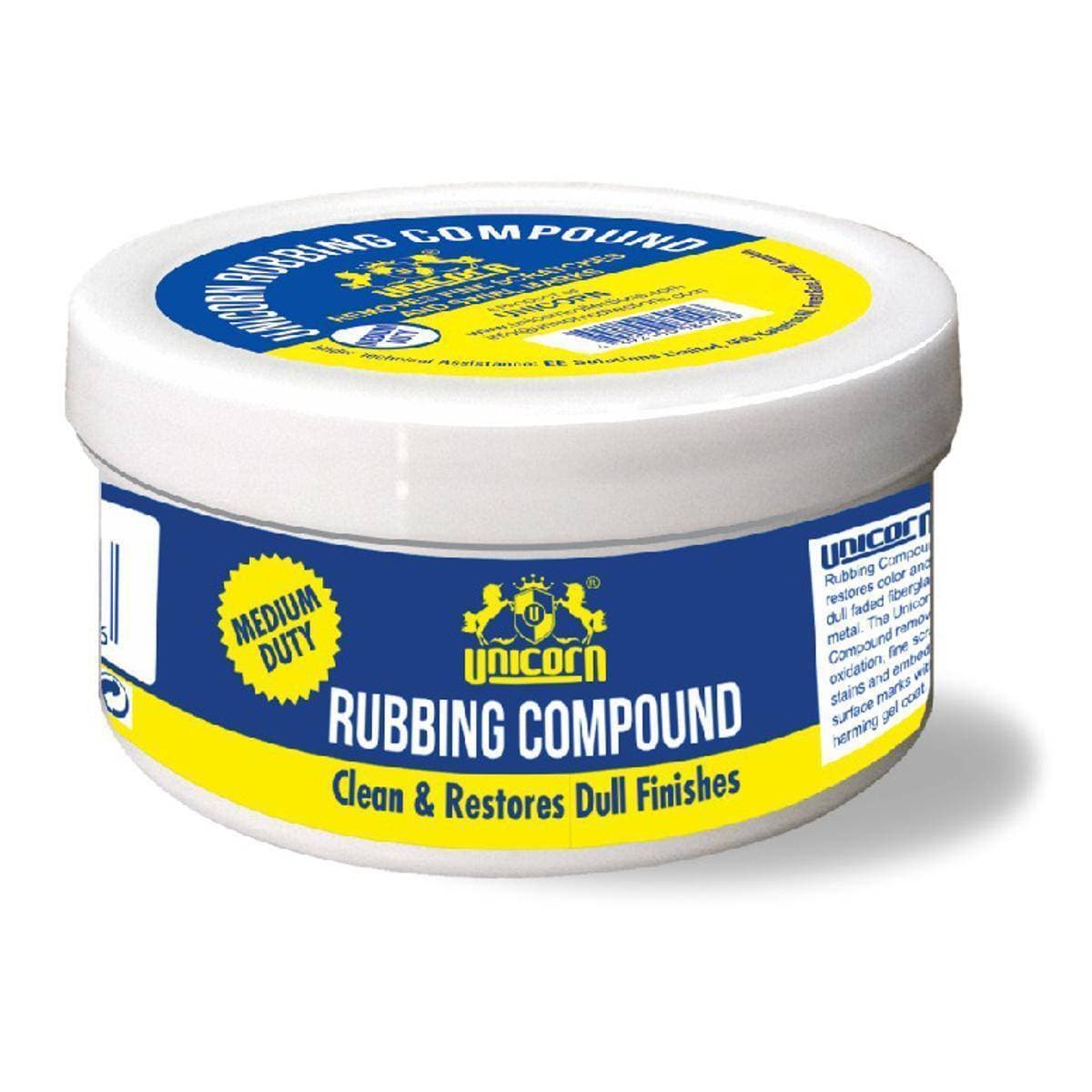 Unicorn Rubbing Compound Clean & Restores Dull Finishes 100G