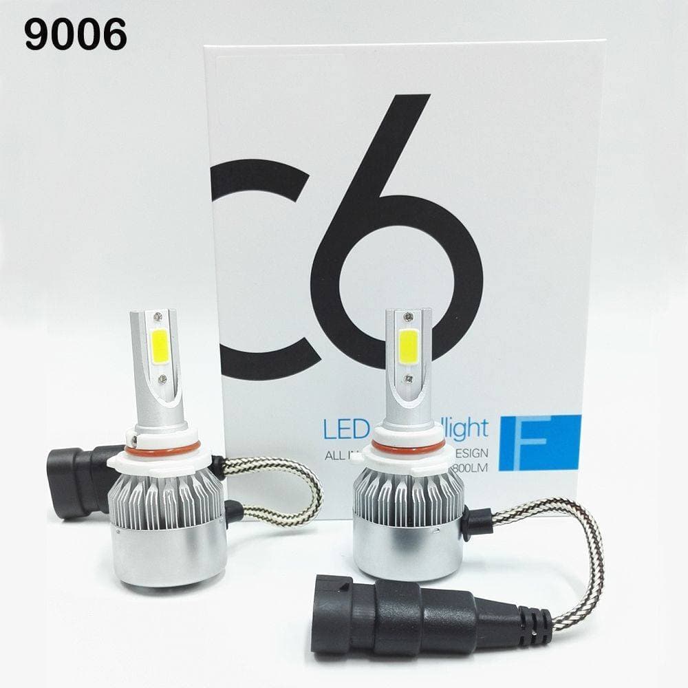 C6 Led Light Set For Car Head Light And Fog Light 9005