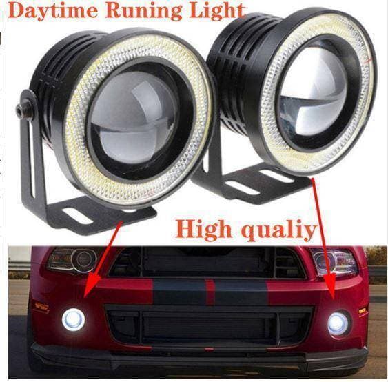 Pack Of 2 Universal Fitting Car Projector Angel Light Bumper