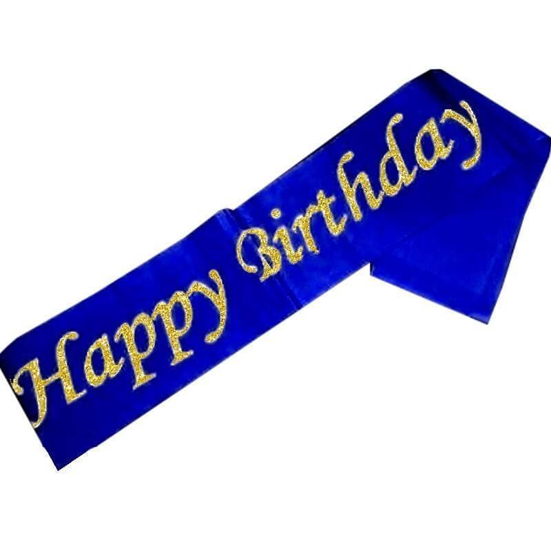 Happy Birthday Sash For Unisex - 1 Piece