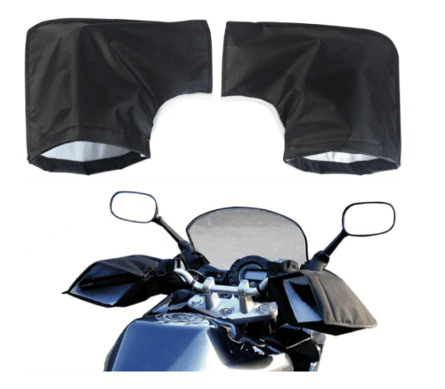 Thermal Motorcycle Handlebars Hand Waterproof Gloves