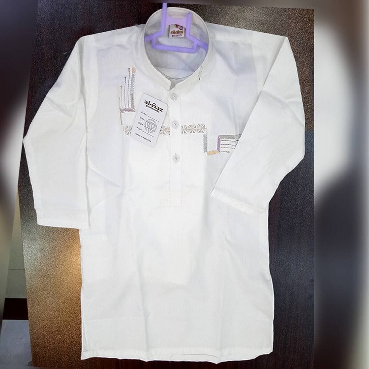 Boys Shalwar Kameez Suit Embroidered Age: 1 To 12 Yrs