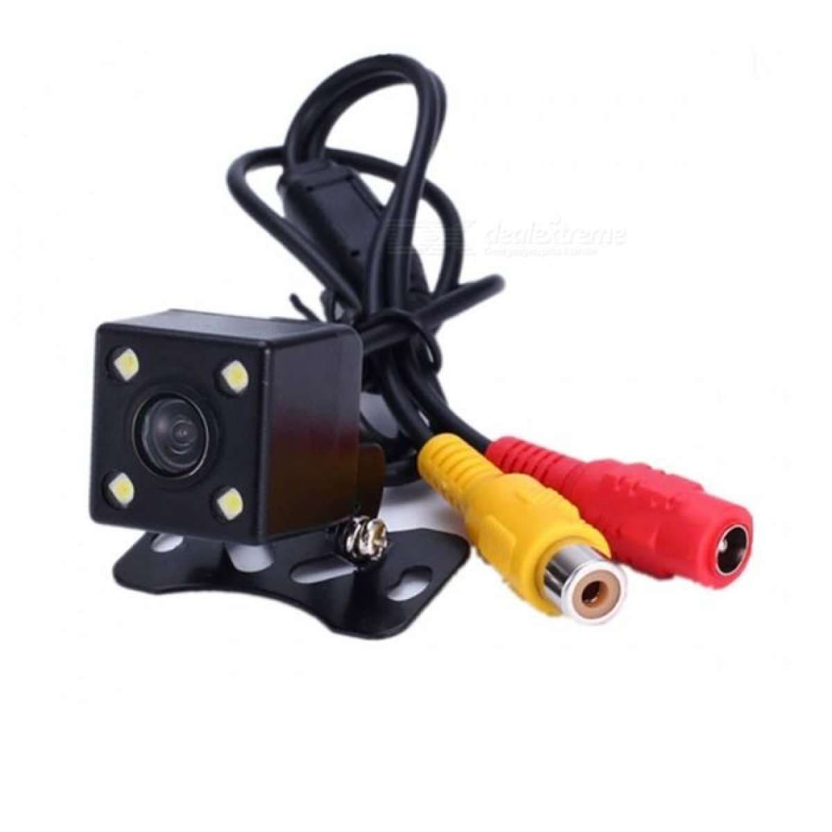 Car Hd Rear View Back Camera High Resolution 4 Led Lights