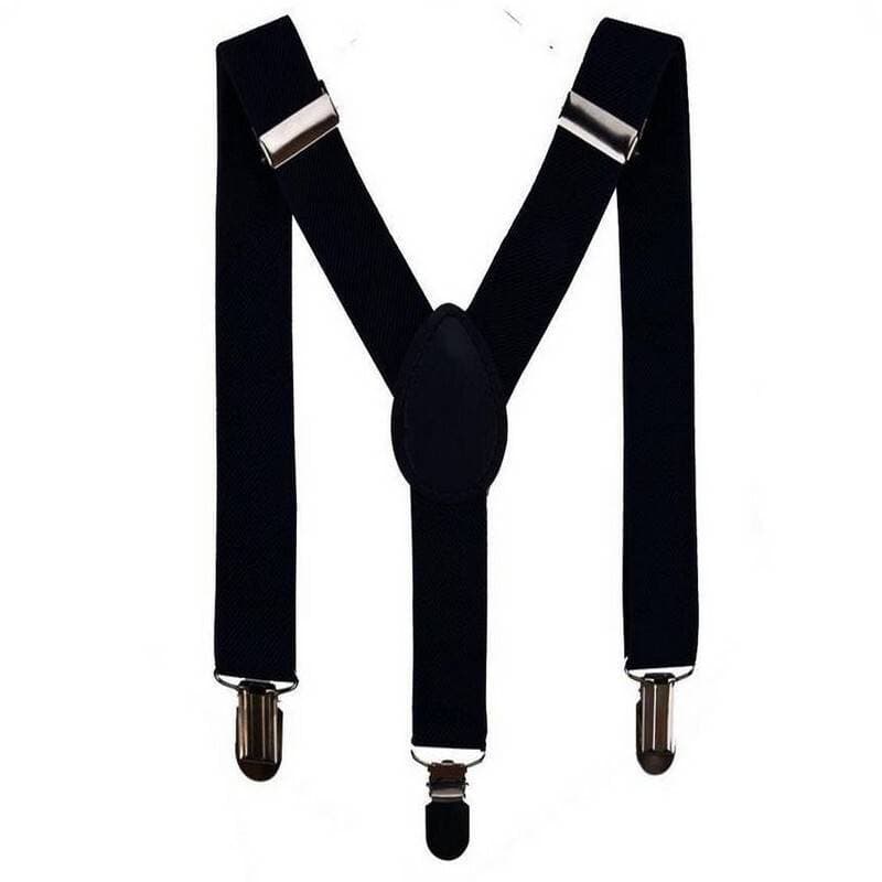Slim Strip Elastic Suspenders - Gallis For Boys
