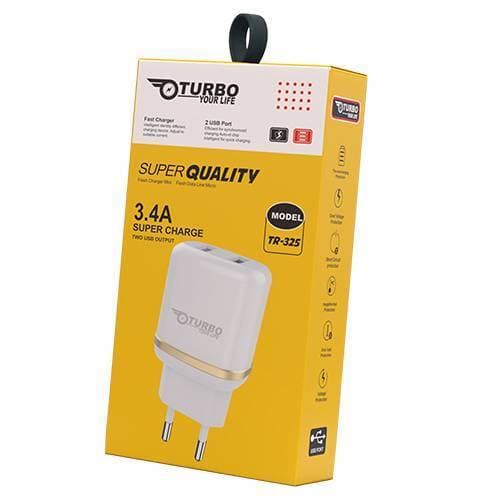 Micro USB Type-C Plug Adapter Charger 3.4A - 5V