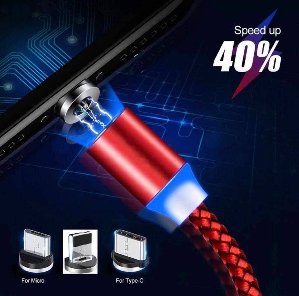 X-Cable Magnetic Fast Charging Micro USB  Type-C Cable For iPhone