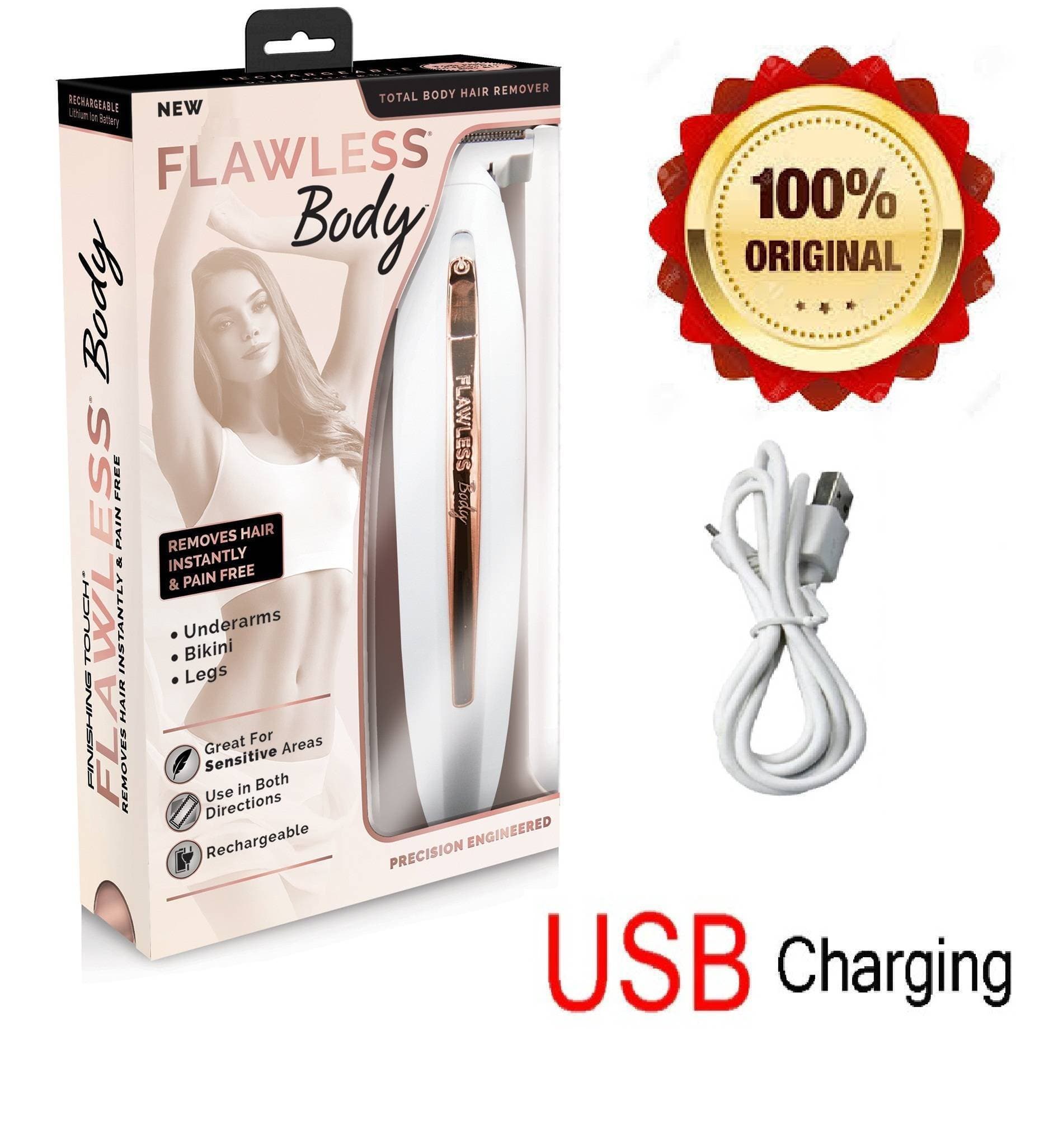 Rechargeable Flawless Total Body Hair Remover Original