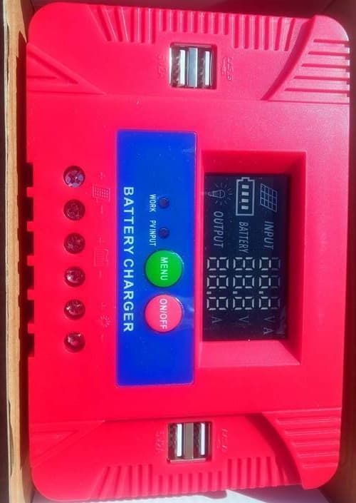 30A MPPT Solar Charge Controller Dual USB LCD Display Auto Solar Cell Panel Charger Regulator