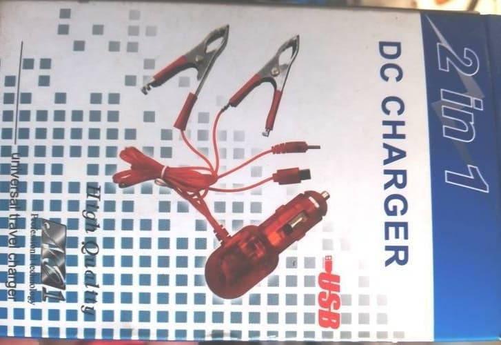 12 Volt Battery DC Solar Mobile Phone Charger Adapter