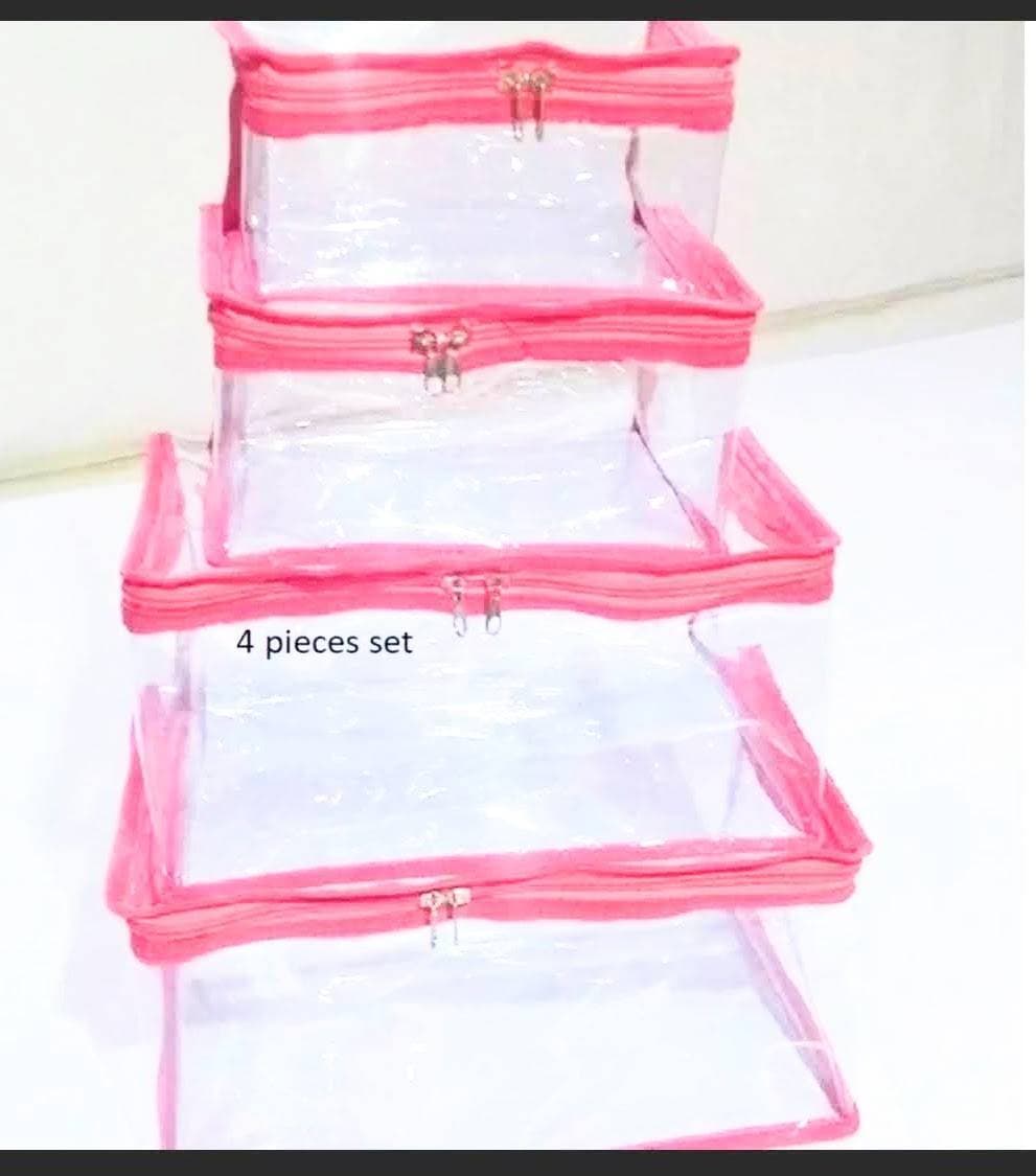 Travel Packing Cubes(4 Pieces Set) Pink