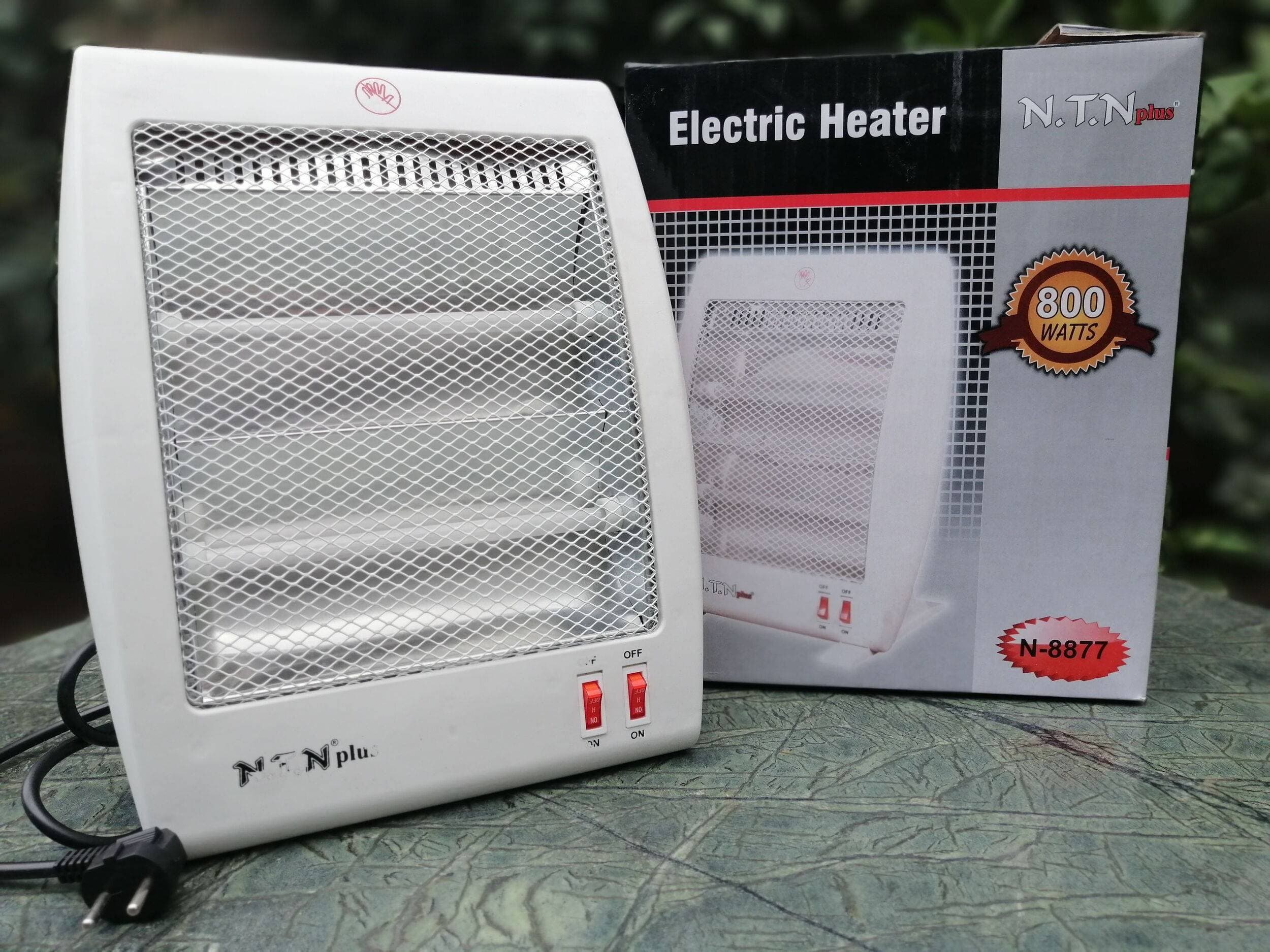 Electric Room Heater Box Safety Switch Dual Switch Function 400/800 Watts
