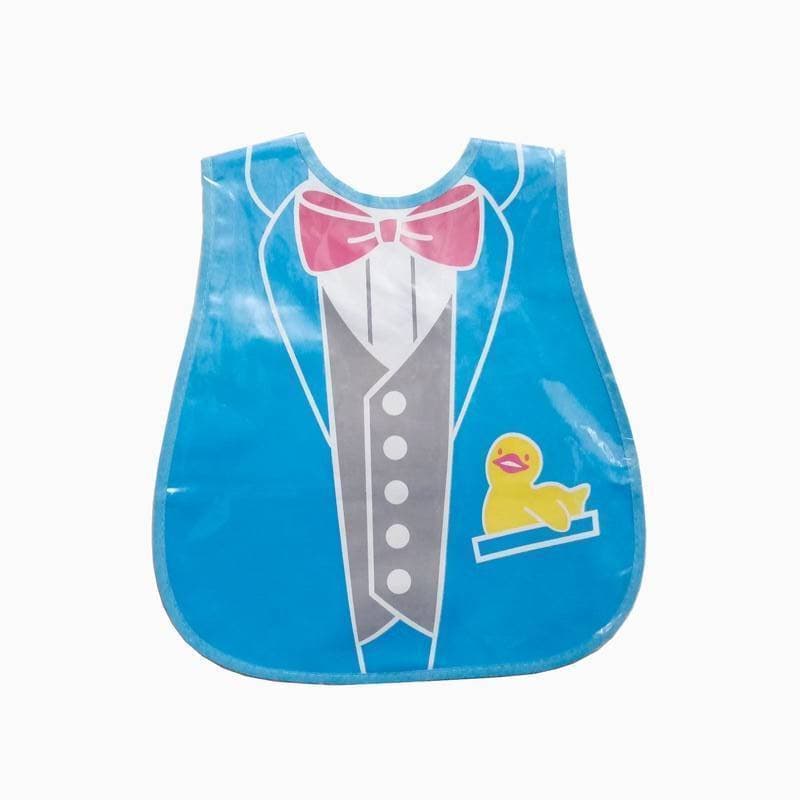 Adjustable Baby Lunch Feeding Bibs Towel - Blue