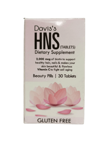 Davis'S Hns Biotin 2000 Mcg, Supports Metabolism - Pack Of 30 Tab